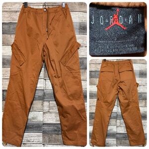Nike Air Jordan Essentials Chicago Cargo Pants Brown Orange FB7305-281 Men’s S
